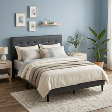 Load image into Gallery viewer, Kora Double Bed Frame - Dark Grey