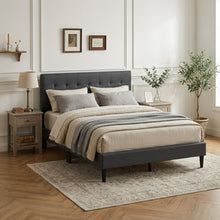 Load image into Gallery viewer, Kora Queen Bed Frame - Dark Grey