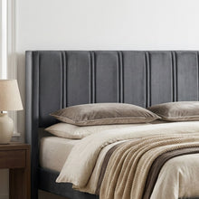 Load image into Gallery viewer, Rowen Double Bed Frame - Charcoal