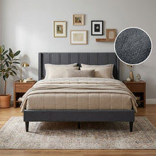 Load image into Gallery viewer, Rowen Queen Bed Frame - Charcoal