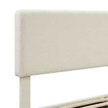 Load image into Gallery viewer, Lumen Double Bed Frame - Cream