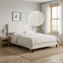 Load image into Gallery viewer, Lumen Queen Bed Frame - Cream