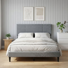 Load image into Gallery viewer, Slate Double Bed Frame - Grey