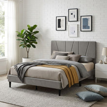 Load image into Gallery viewer, Sable Double Bed Frame - Grey