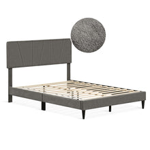 Load image into Gallery viewer, Sable Double Bed Frame - Grey