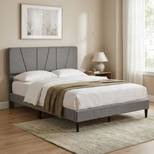 Load image into Gallery viewer, Sable Queen Bed Frame - Grey