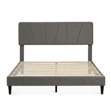 Load image into Gallery viewer, Sable Queen Bed Frame - Grey