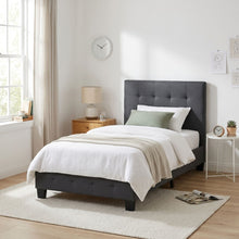 Load image into Gallery viewer, Ridge Single Bed Frame - Dark Grey