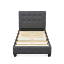 Load image into Gallery viewer, Ridge Single Bed Frame - Dark Grey