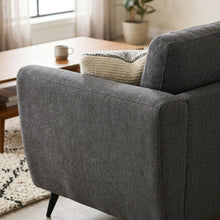 Load image into Gallery viewer, Rivel Chenille 2 Seater Sofa - Dark Grey