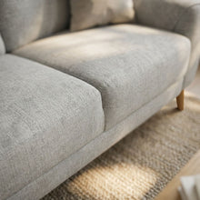 Load image into Gallery viewer, Suki Linen 3 Seater Sofa - Grey