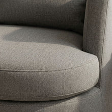 Load image into Gallery viewer, Luva Linen Swivel Armchair - Dark Grey