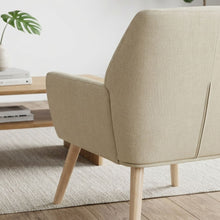 Load image into Gallery viewer, Niva Linen Armchair - Linen Beige