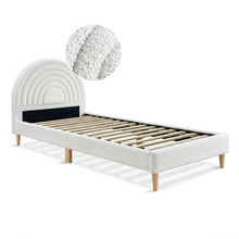 Load image into Gallery viewer, Lydia Single Bed Frame - Cream
