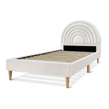Load image into Gallery viewer, Lydia Single Bed Frame - Cream