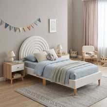 Load image into Gallery viewer, Lydia Single Bed Frame - Cream