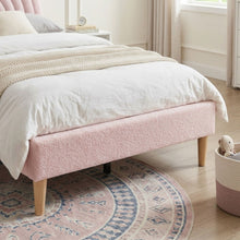Load image into Gallery viewer, Lydia King Single Bed Frame - Pink