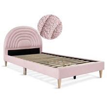 Load image into Gallery viewer, Lydia King Single Bed Frame - Pink