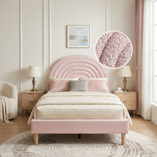 Load image into Gallery viewer, Lydia King Single Bed Frame - Pink