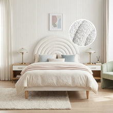 Load image into Gallery viewer, Lydia Single Bed Frame - Cream