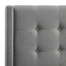 Load image into Gallery viewer, Sealy Super King Fabric Bed Frame - Light Grey