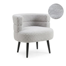 Load image into Gallery viewer, Hush Boucle Armchair - Light Grey