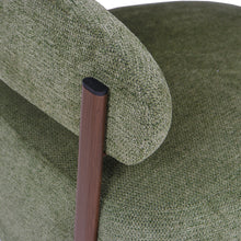 Load image into Gallery viewer, Elow Velvet Armchair - Olive Green