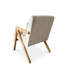 Load image into Gallery viewer, Aalto Velvet Armchair - Beige
