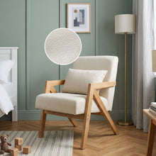 Load image into Gallery viewer, Aalto Velvet Armchair - Beige