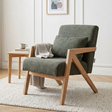 Load image into Gallery viewer, Aalto Velvet Armchair - Dark Green