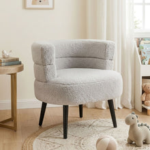 Load image into Gallery viewer, Hush Boucle Armchair - Light Grey