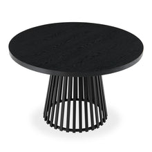 Load image into Gallery viewer, Arluna Round Dining Table 120x75cm - Black