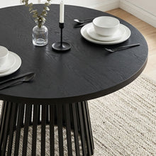 Load image into Gallery viewer, Arluna Round Dining Table 120x75cm - Black