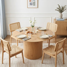 Load image into Gallery viewer, Solix Round Dining Table 120x75cm - Oak