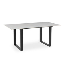Load image into Gallery viewer, Bridger Matt Ceramic Dining Table 180 x 90cm - Snow White