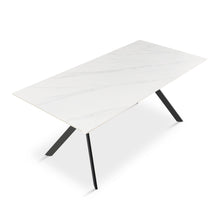 Load image into Gallery viewer, Xenova Rectangle Ceramic Dining Table 180x90cm - White