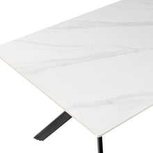 Load image into Gallery viewer, Xenova Rectangle Ceramic Dining Table 180x90cm - White