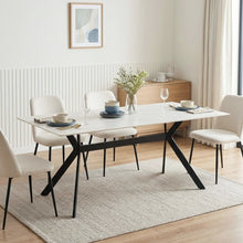 Load image into Gallery viewer, Xenova Rectangle Ceramic Dining Table 180x90cm - White