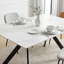 Load image into Gallery viewer, Xenova Rectangle Ceramic Dining Table 180x90cm - White