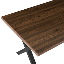 Load image into Gallery viewer, Xavron Rectangle Dining Table 180x90cm - Walnut