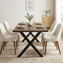 Load image into Gallery viewer, Xavron Rectangle Dining Table 180x90cm - Walnut