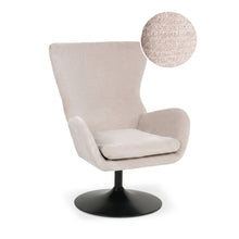 Load image into Gallery viewer, Arcus Velvet Armchair - Light Khaki