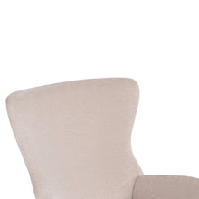 Load image into Gallery viewer, Arcus Velvet Armchair - Light Khaki