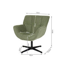 Load image into Gallery viewer, Cava Swivel Armchair - Olive Green