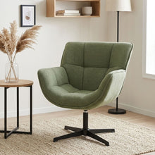 Load image into Gallery viewer, Cava Swivel Armchair - Olive Green