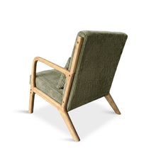 Load image into Gallery viewer, Taru Velvet Armchair - Green