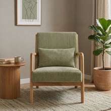 Load image into Gallery viewer, Taru Velvet Armchair - Green