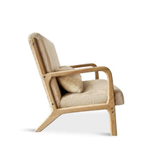 Load image into Gallery viewer, Taru Velvet Armchair - Light Khaki