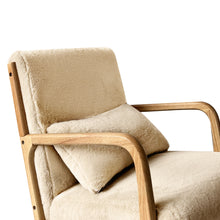 Load image into Gallery viewer, Taru Velvet Armchair - Light Khaki
