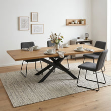 Load image into Gallery viewer, Croscen Rectangle Dining Table 240x95cm - Oak